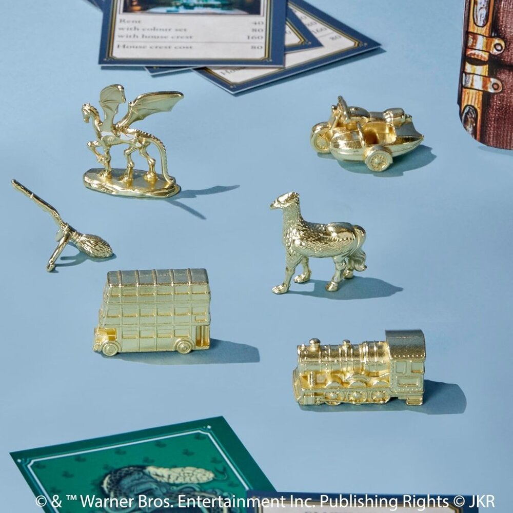 Monopoly HARRY POTTER Edition Board Game a Magical Adventure at Hogwarts - Picture 7 of 12